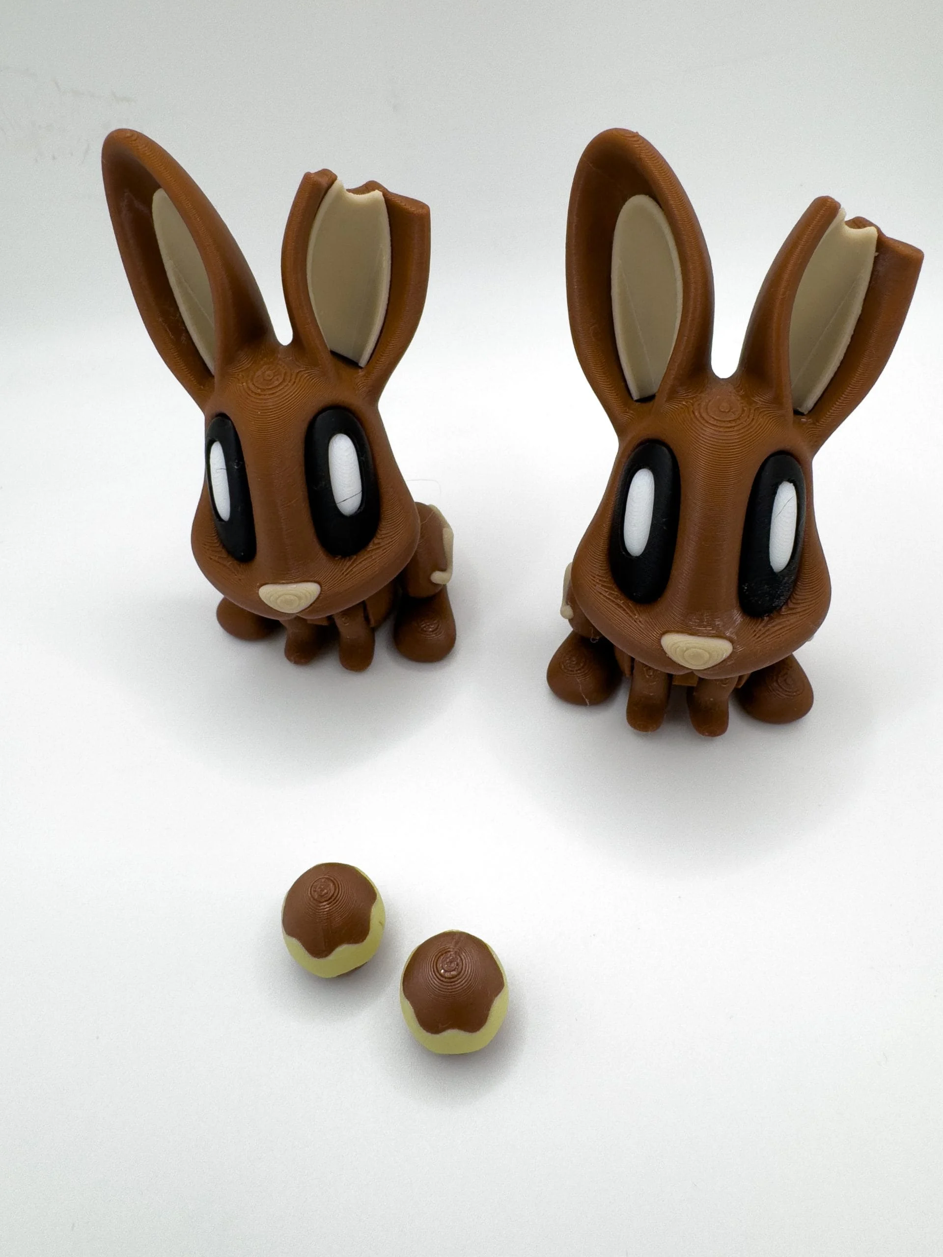 Choco Bunny – Limited Edition 3D Printed Chocolate Bunny Figurine - Image 2