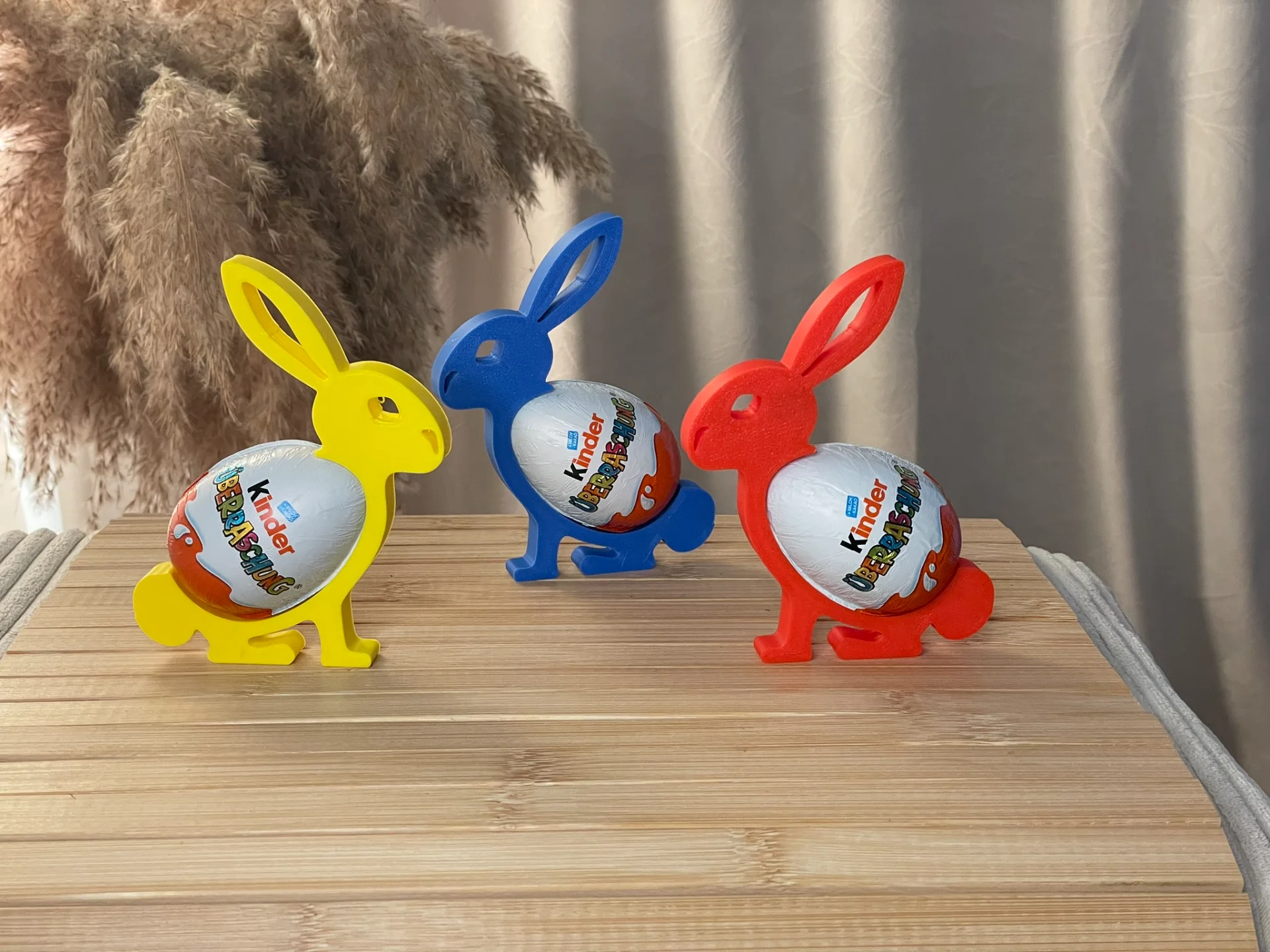 3D Printed Easter Bunny Kinder Surprise Egg Holder - Image 5