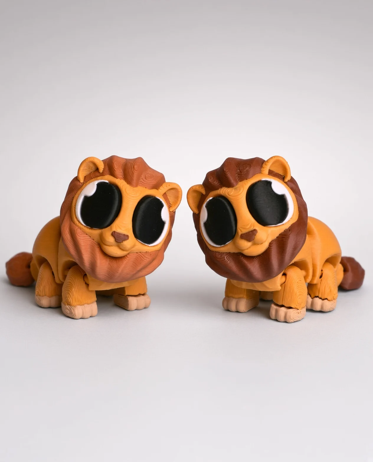 Manni the Lion 3D printed lion figure
