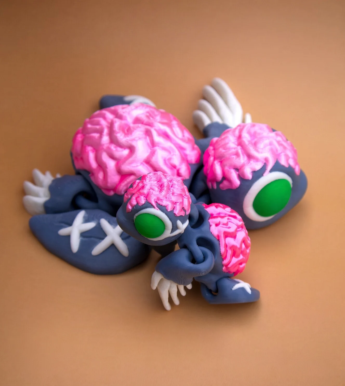 Zomburtle Zombie Turtle product photo, back and side view