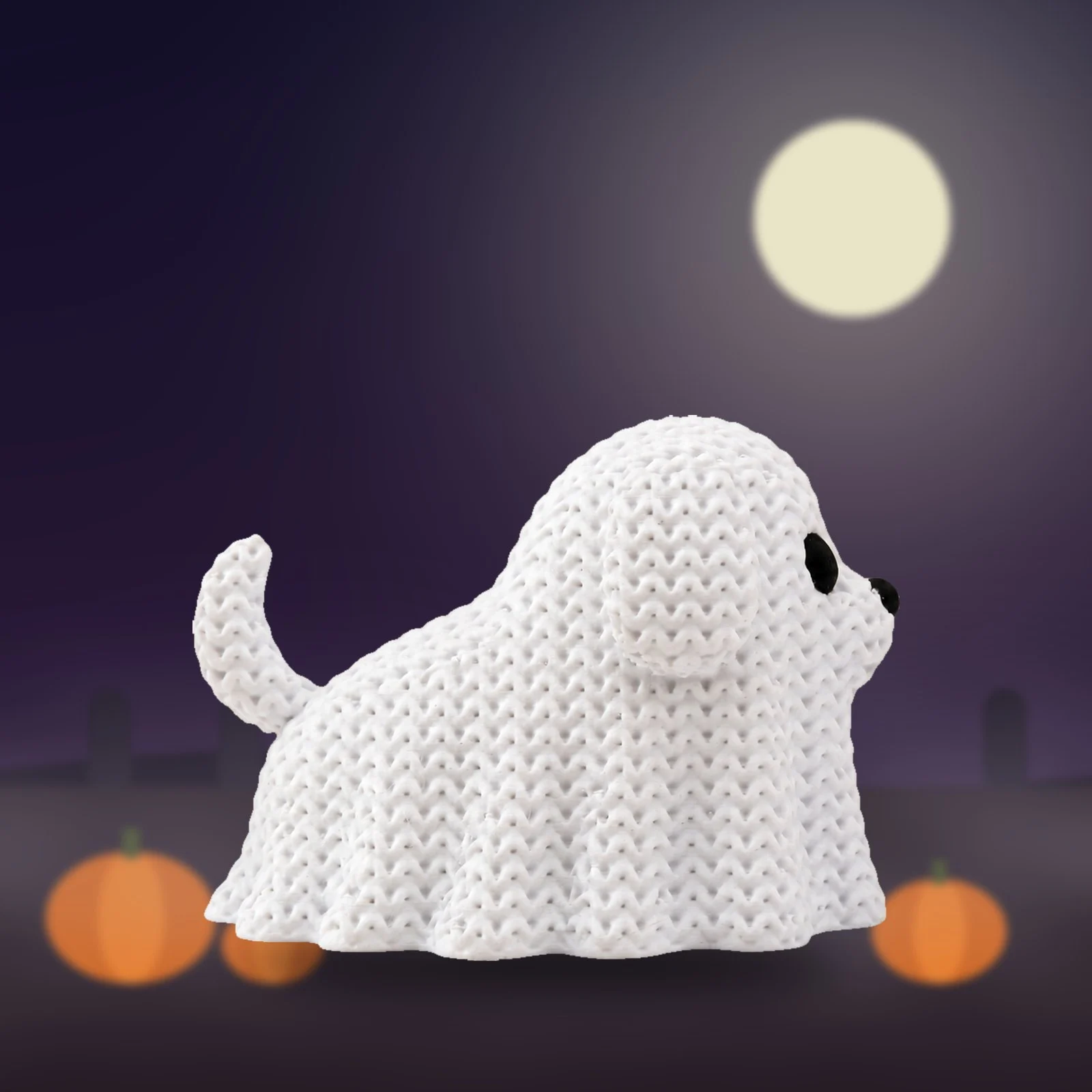 Ghost Dog Halloween decoration