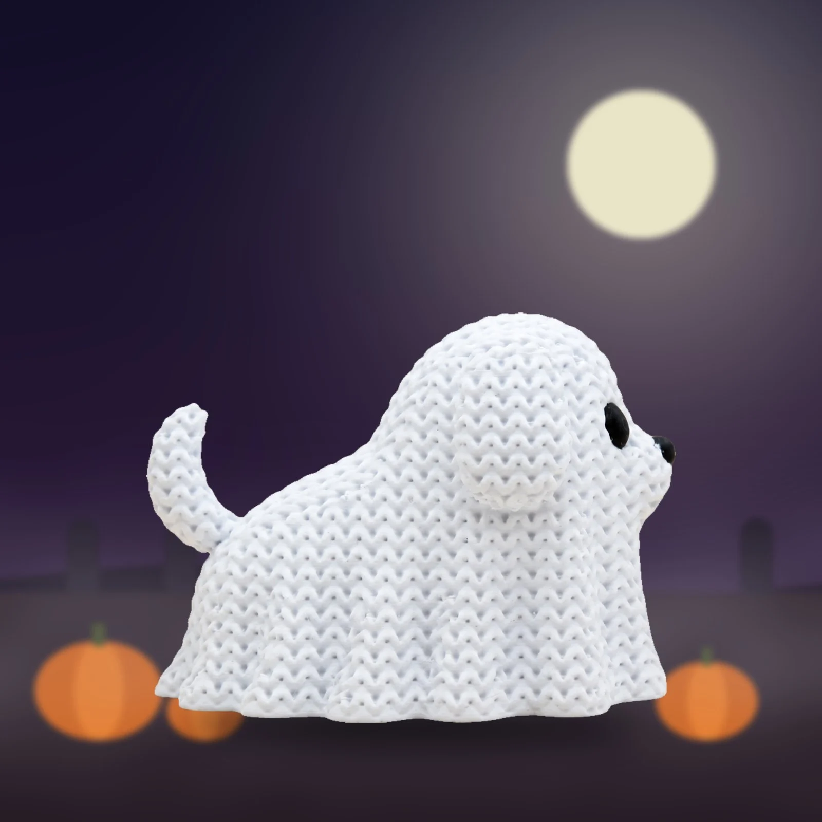 Ghost Dog Halloween decoration