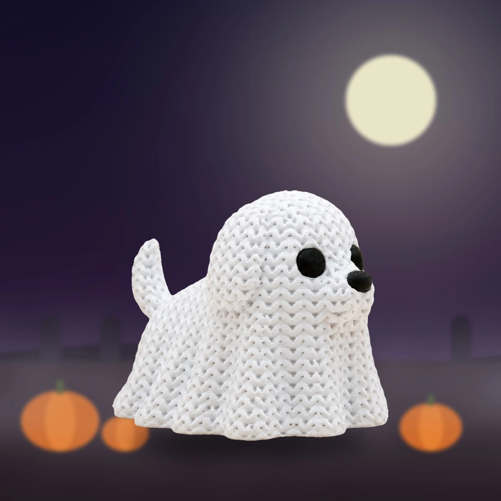 Ghost Dog Halloween decoration